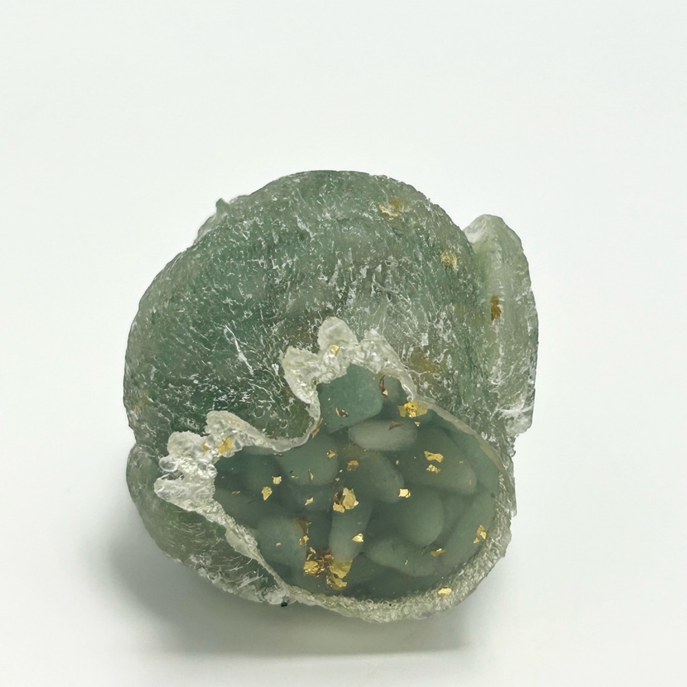 Natural crystal and resin Owl Figurine. PRICE IS FIRM! NO LOWBALL OFFERS! - Picture 10 of 10